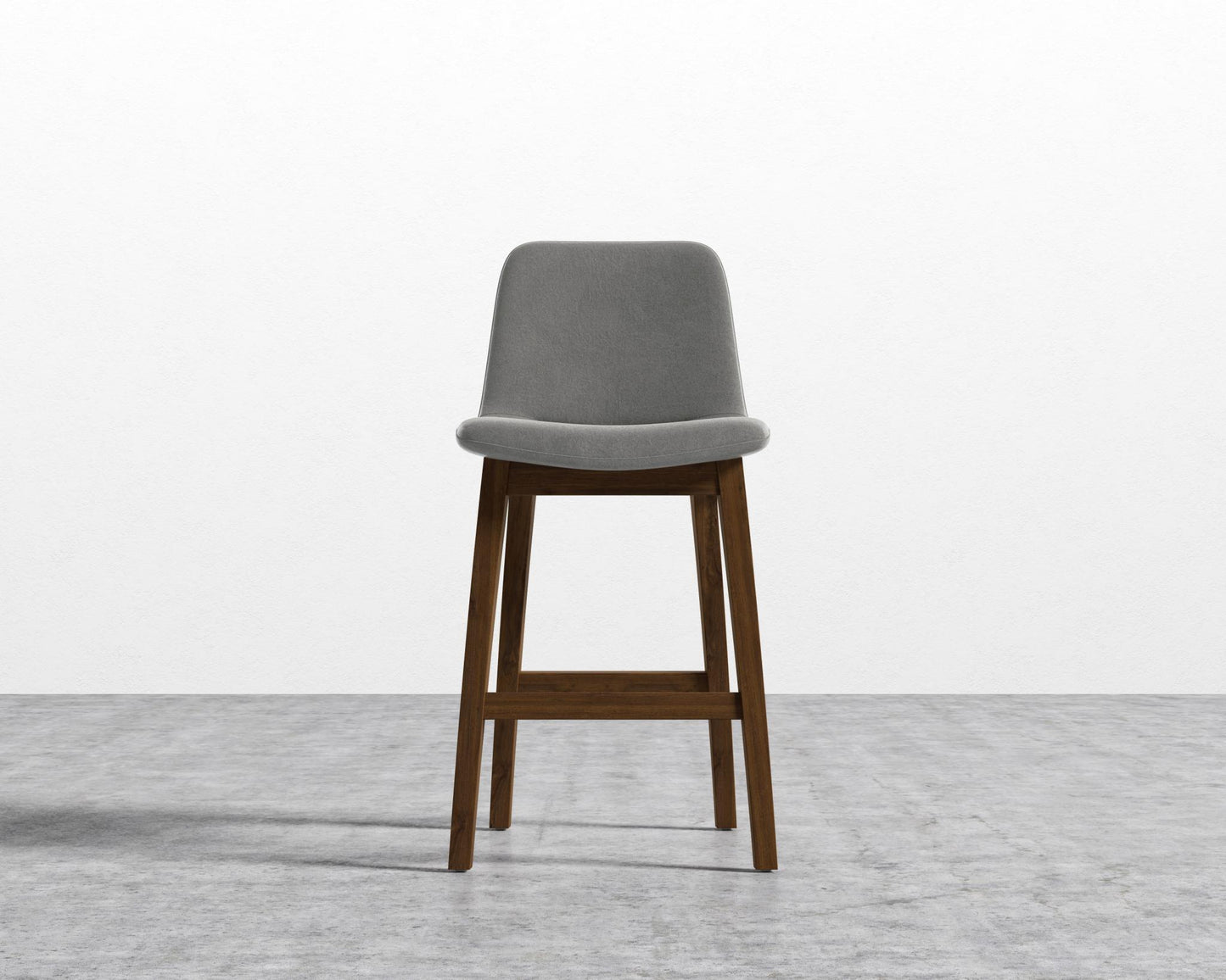 Aubrey Counter Stool - Natural, Venice Vegan Suede - Strato