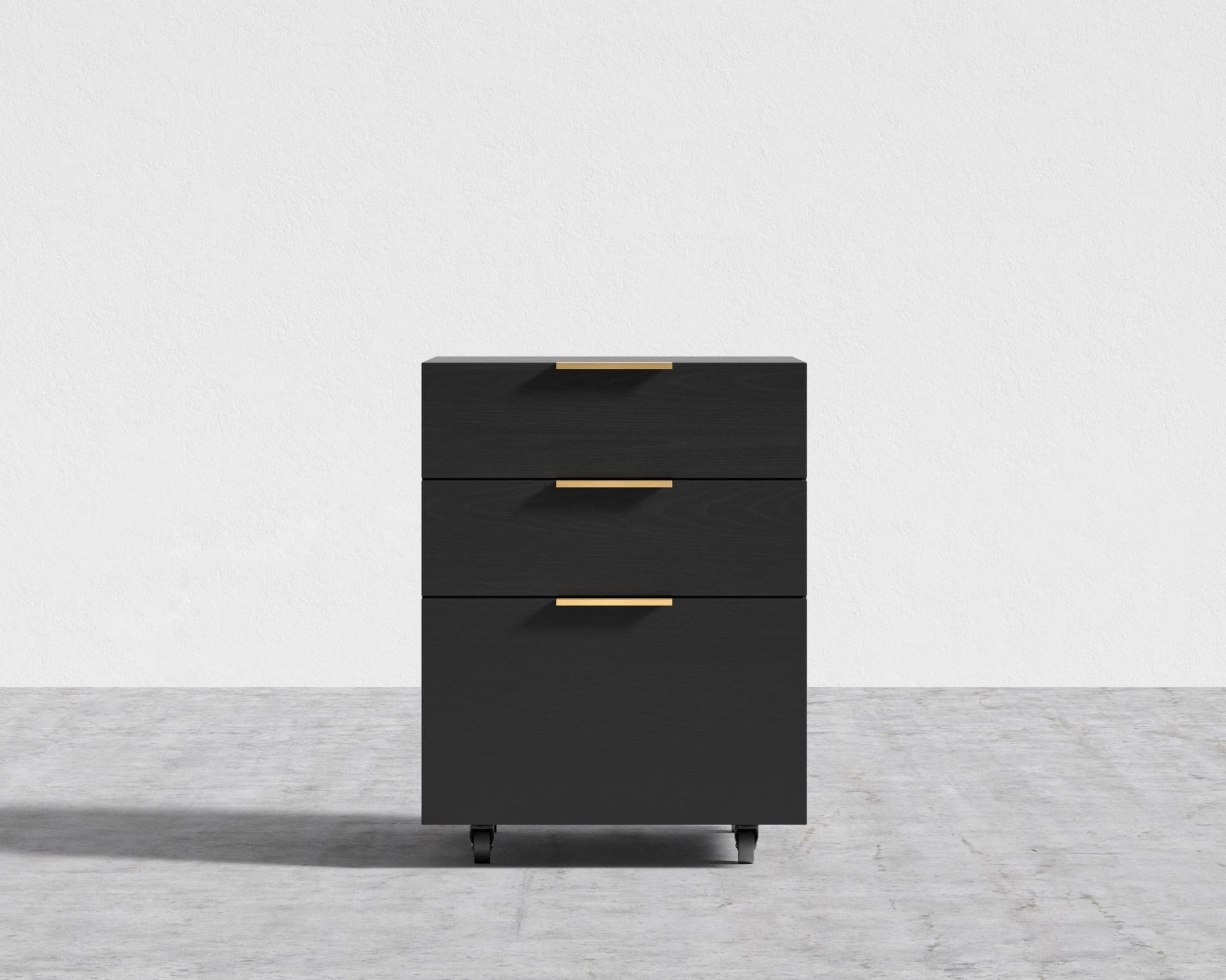 Augustus Storage Unit - Black Oak Veneer