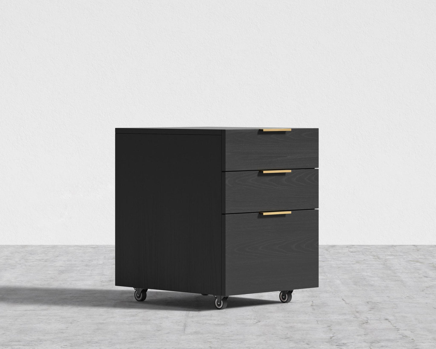 Augustus Storage Unit - Black Oak Veneer