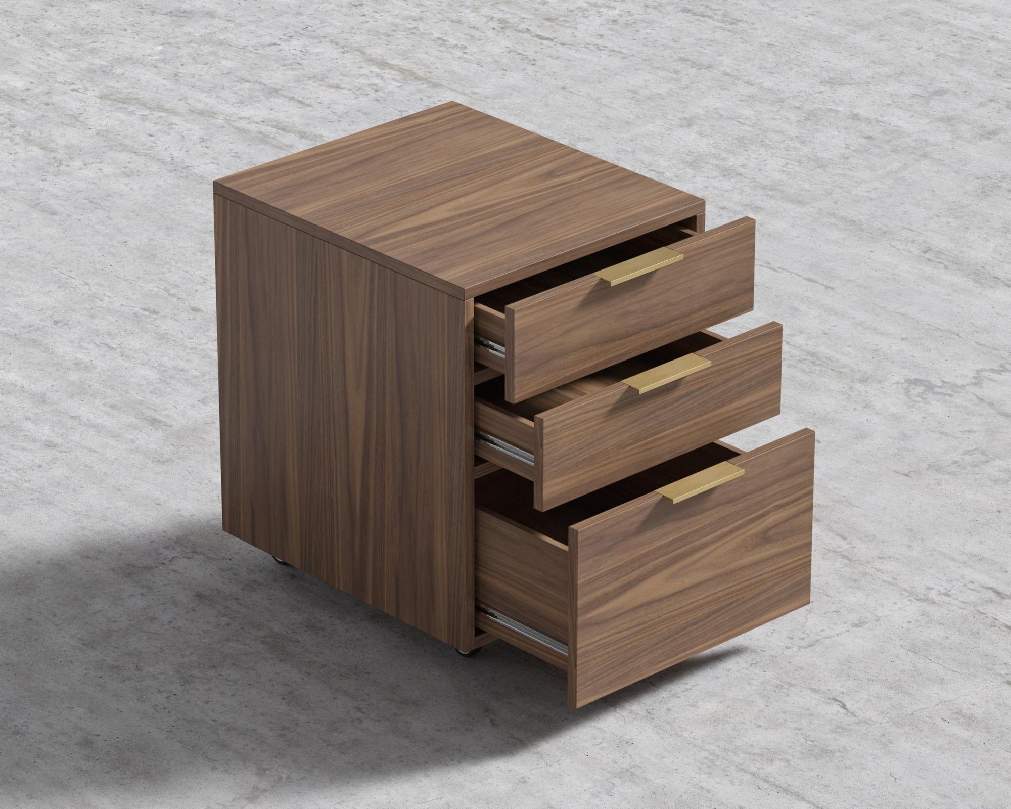 Augustus Storage Unit - Walnut Veneer