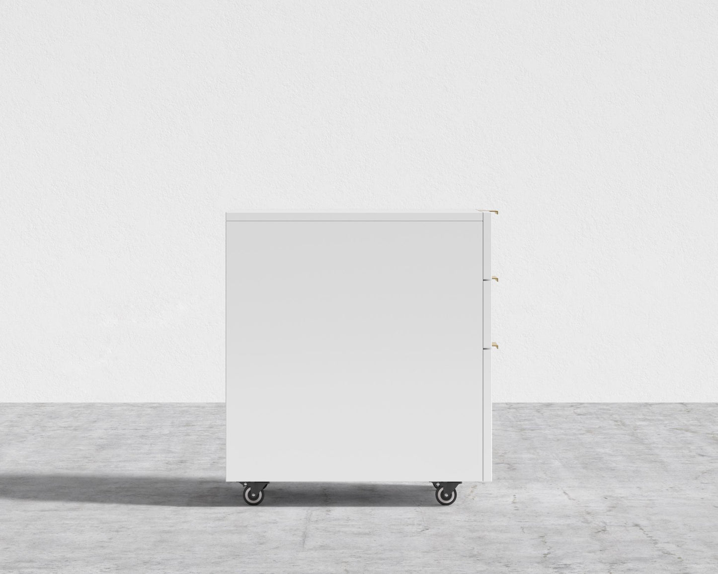 Augustus Storage Unit - Glossy White Lacquer