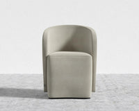 Aulus Dining Chair - Plush Velvet - Oat