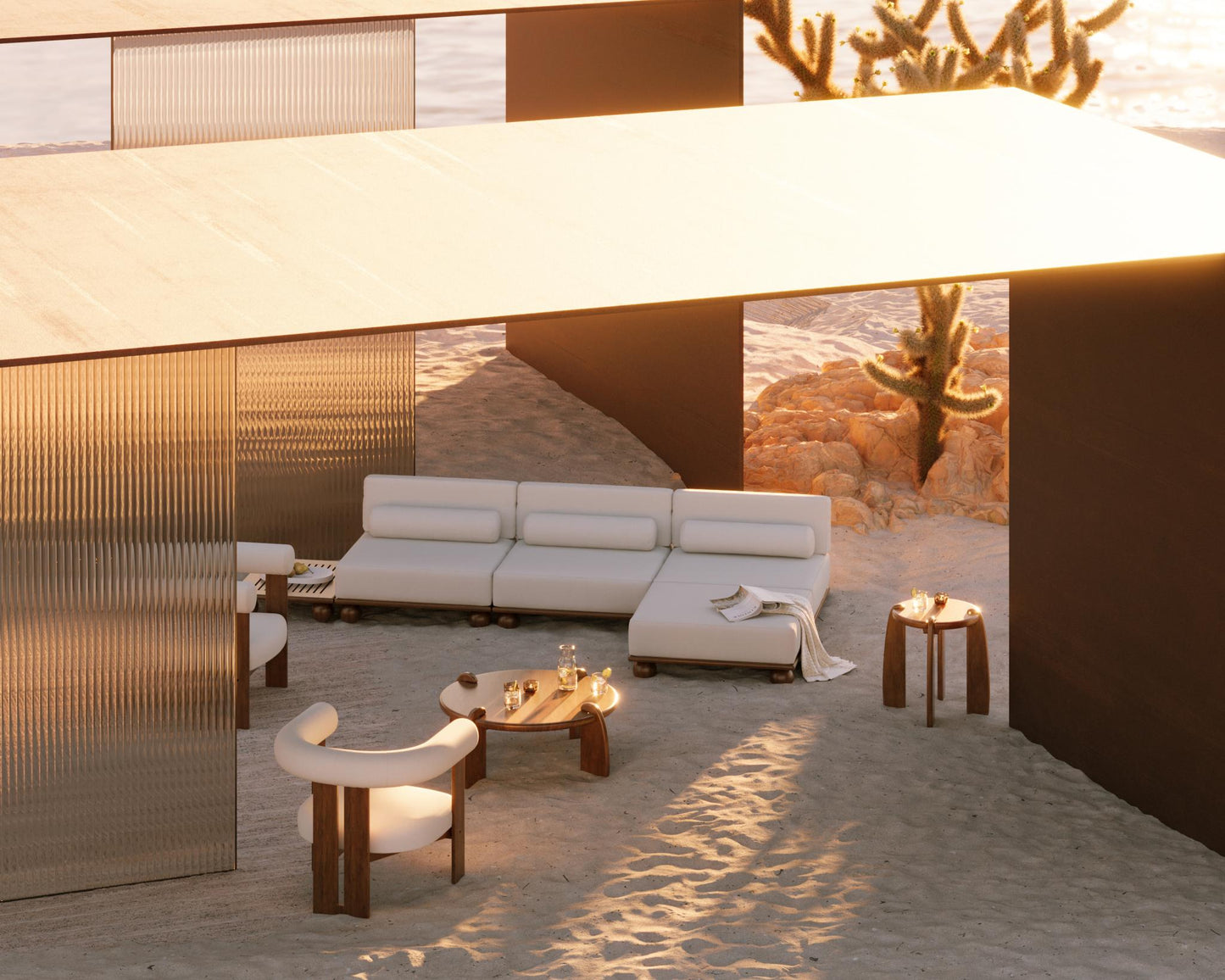 Bali Outdoor Modular Sectional - Palisades