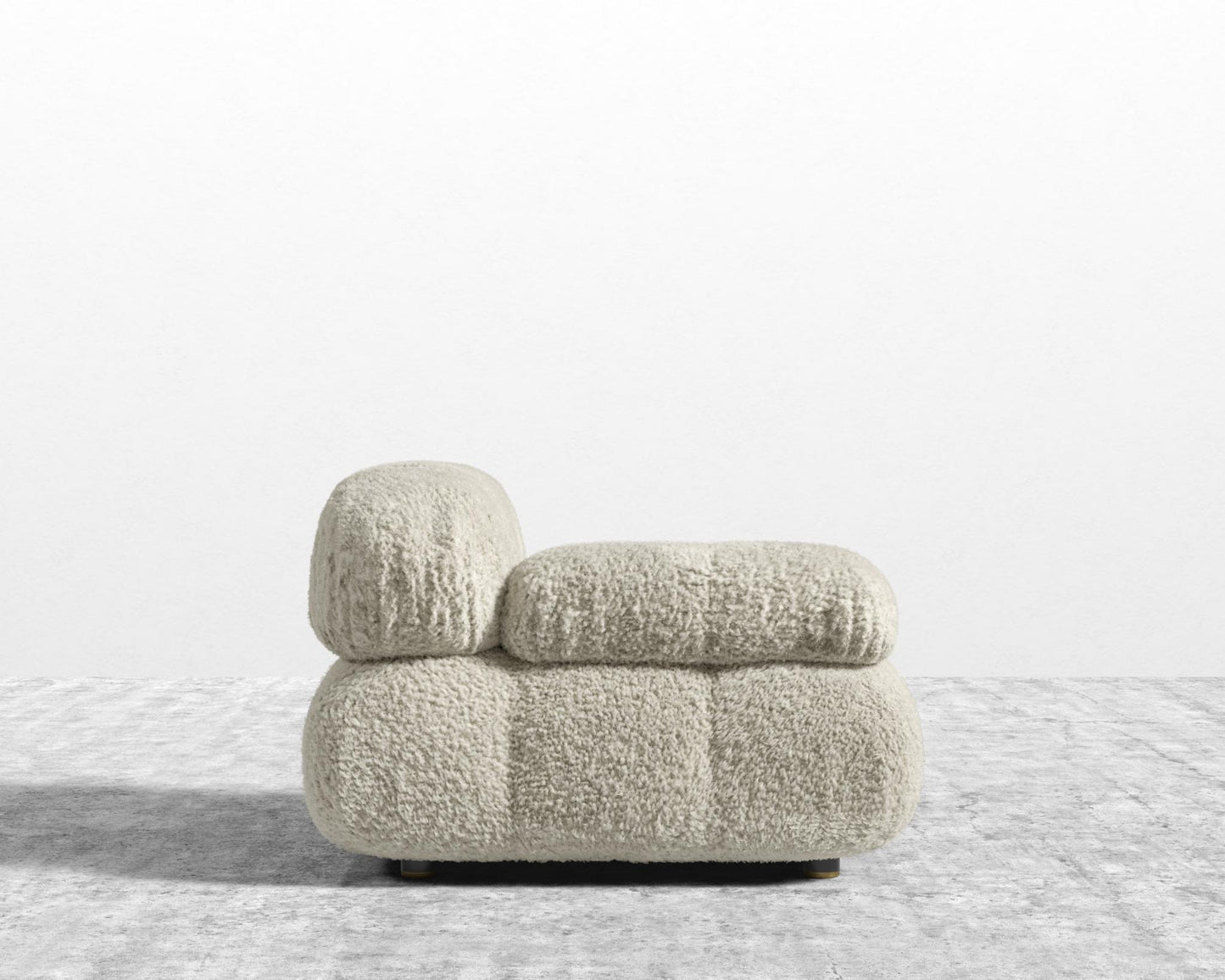 Belia Left Arm - Shearling - Almond