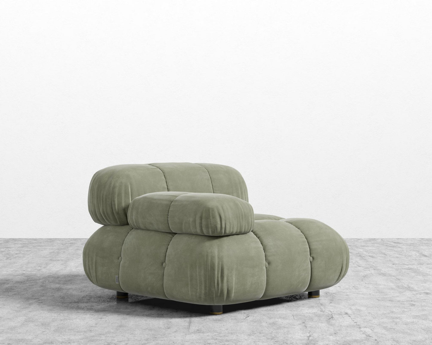 Belia Left Arm - Venice Vegan Suede - Sage