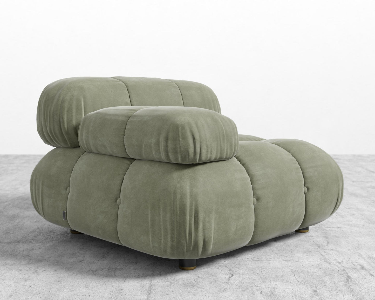 Belia Left Arm - Venice Vegan Suede - Sage