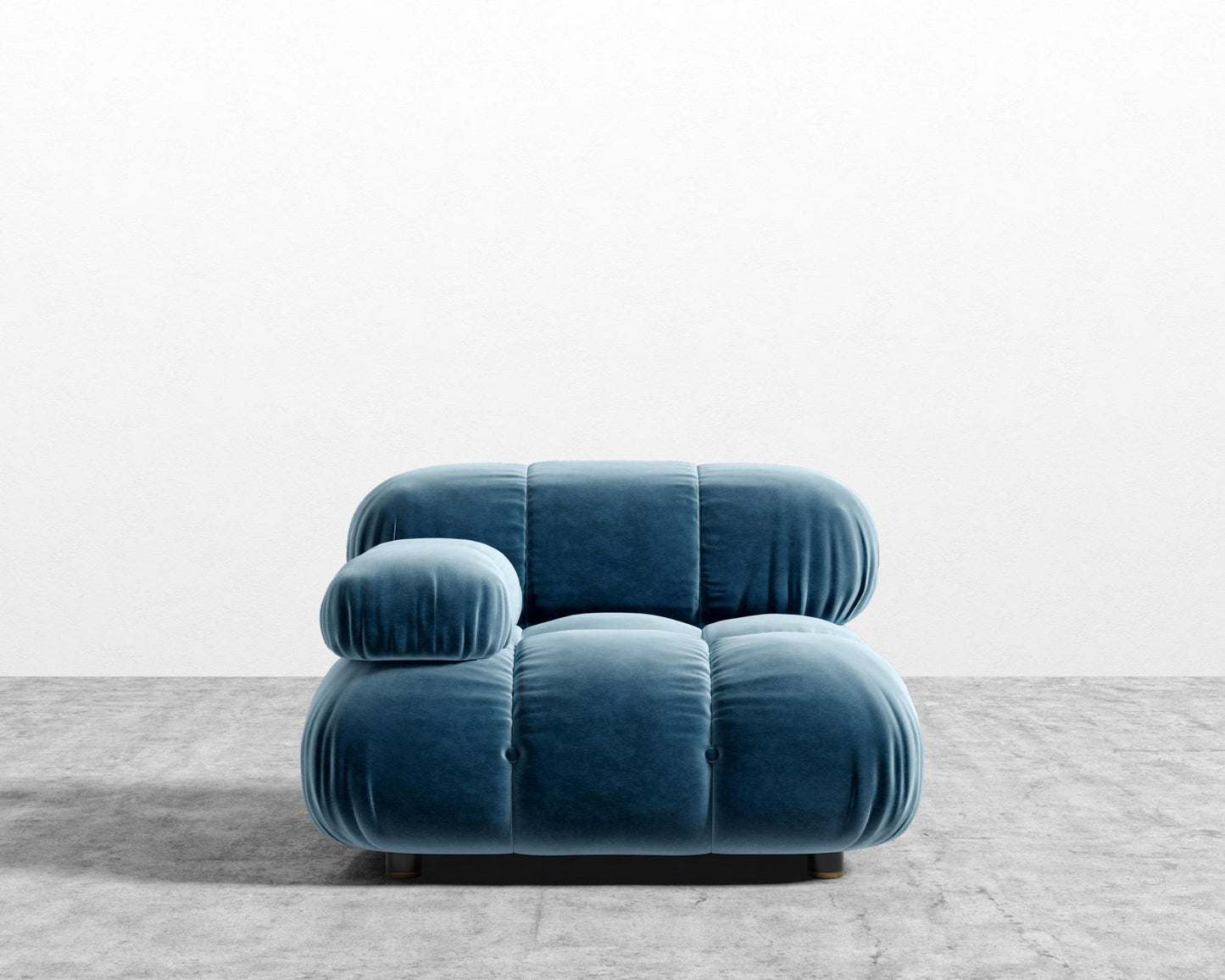 Belia Left Arm - Plush Velvet - Solstice