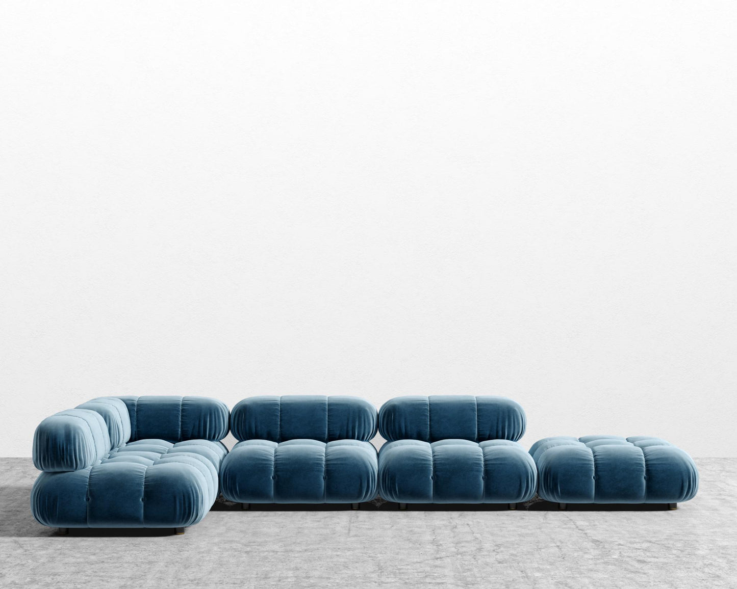 Belia Modular Sectional - Plush Velvet - Solstice