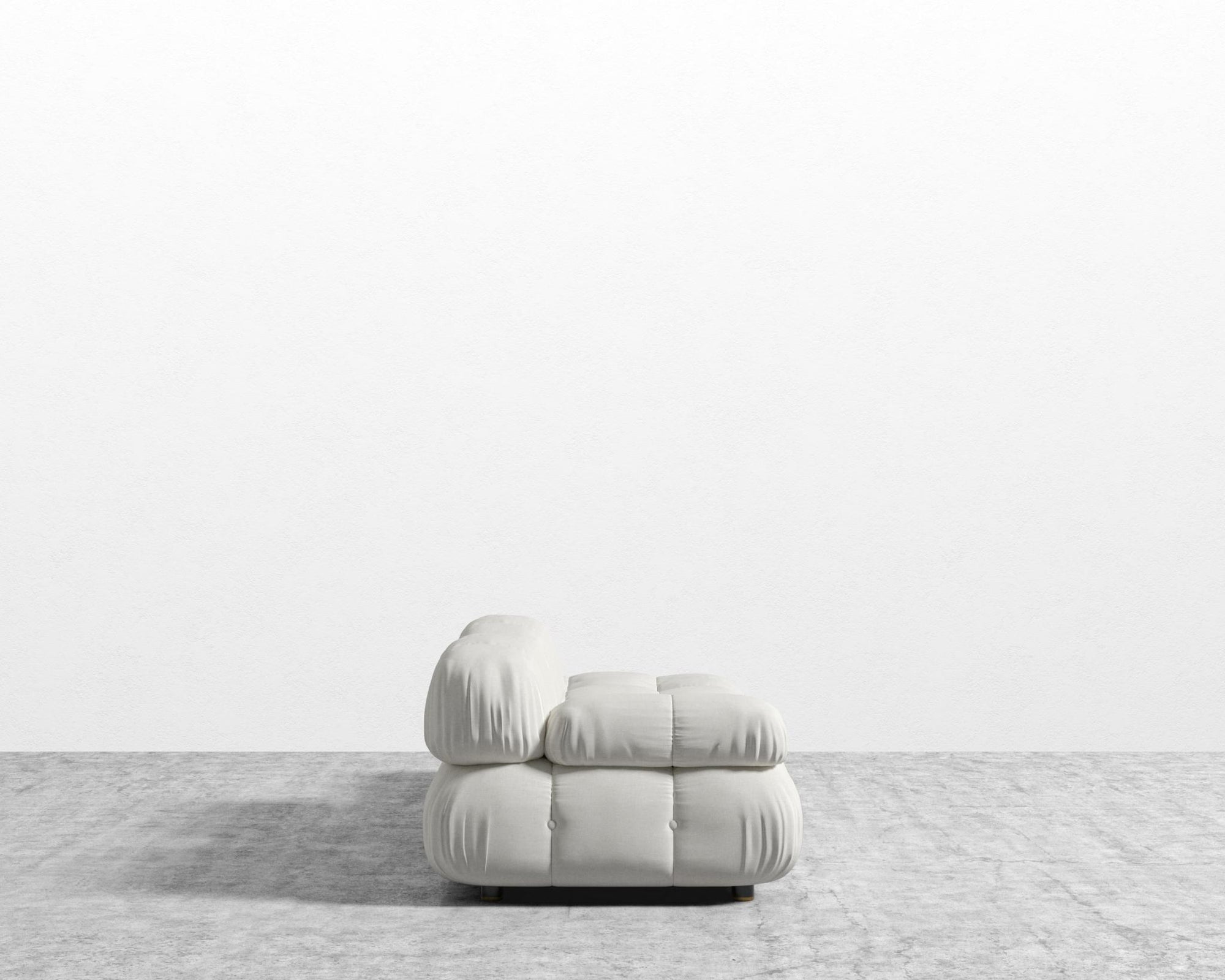 Belia Open End Sofa - Open Left, Modern Felt - Alesund