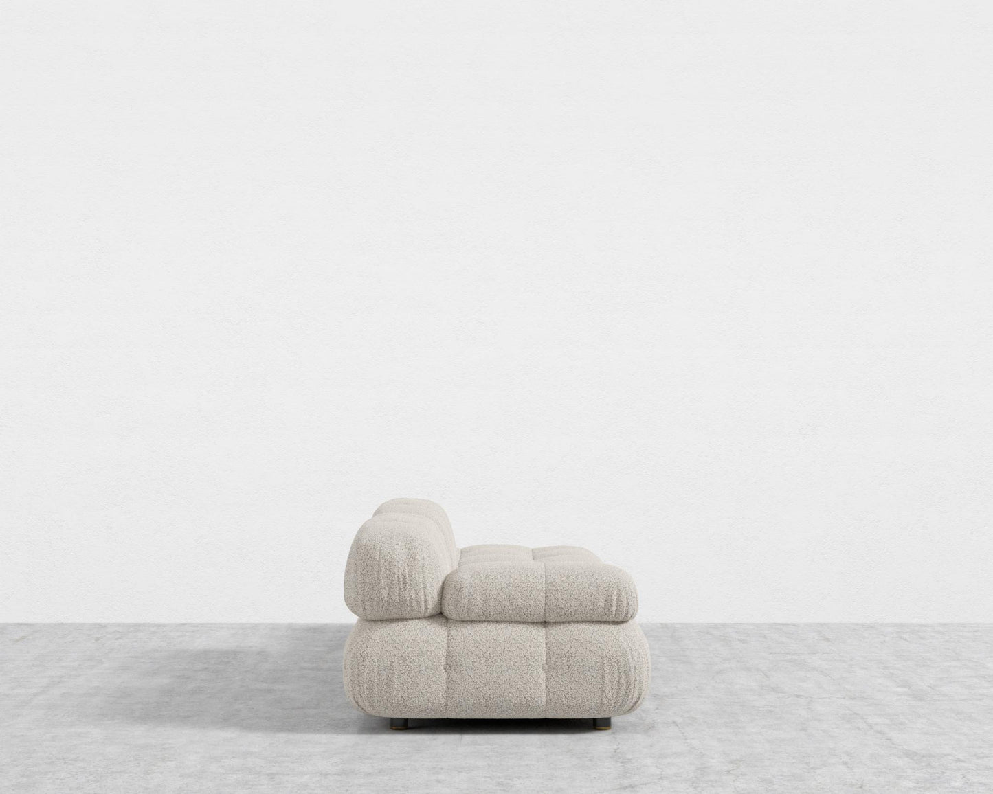 Belia Open End Sofa - Open Left, Shearling - Almond