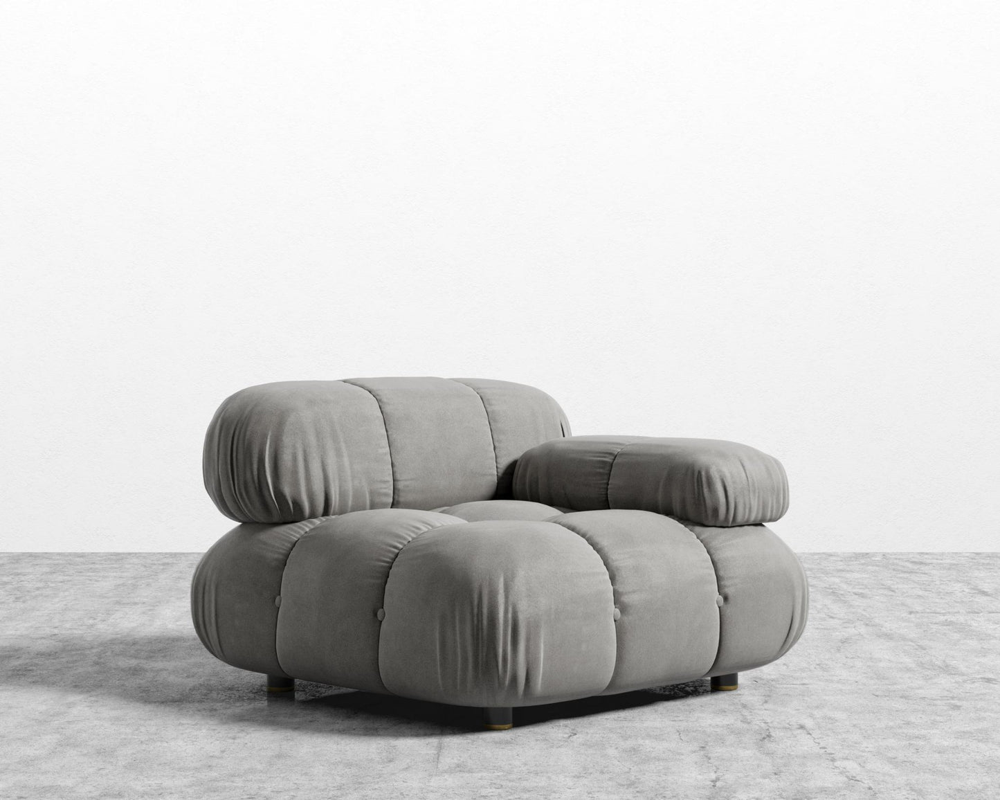 Belia Right Arm - Venice Vegan Suede - Strato