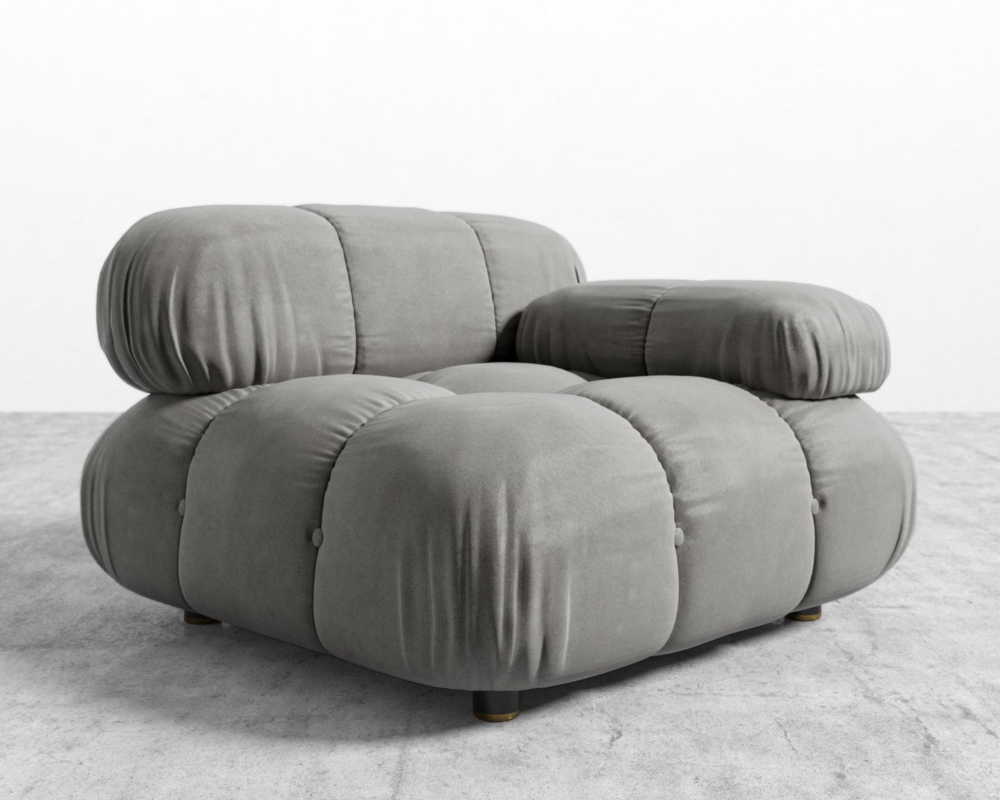 Belia Right Arm - Venice Vegan Suede - Strato