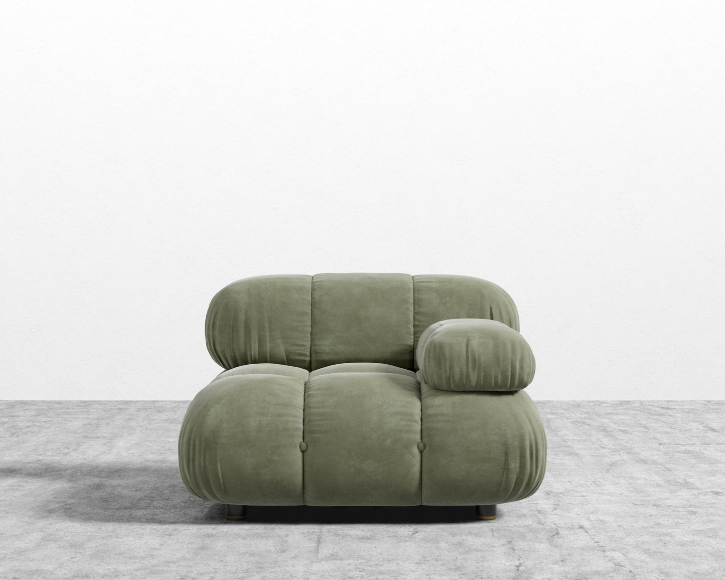 Belia Right Arm - Venice Vegan Suede - Sage