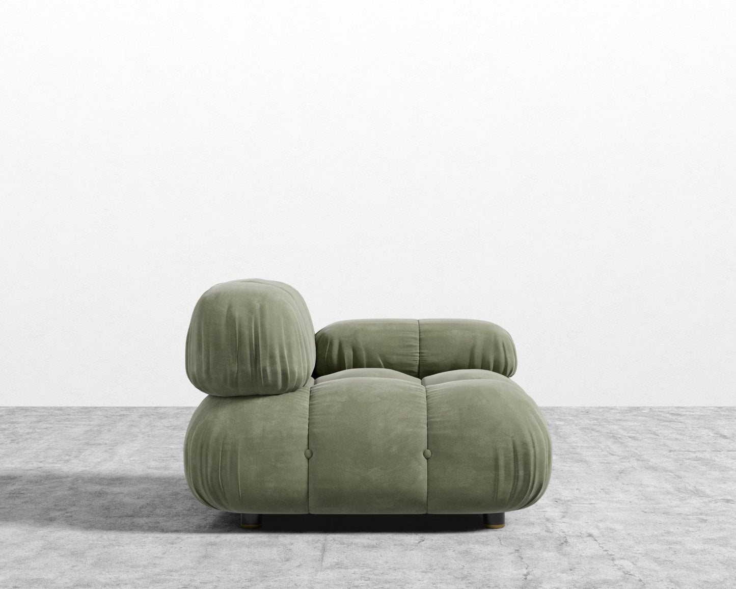 Belia Right Arm - Venice Vegan Suede - Sage