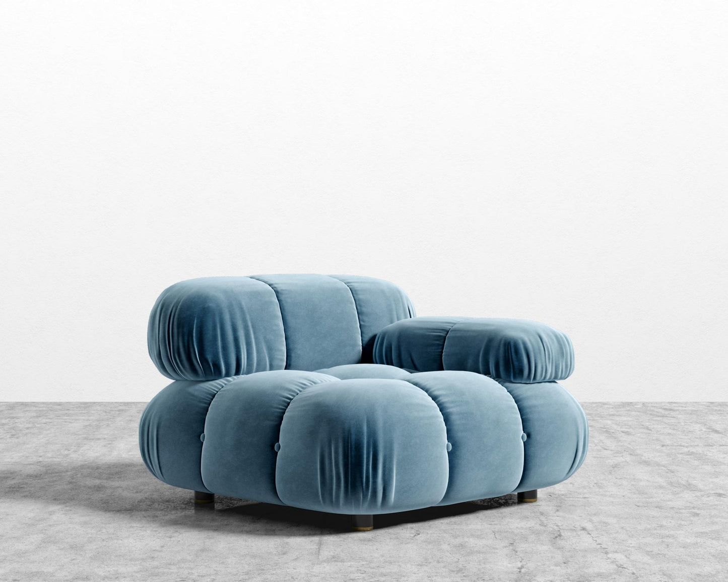 Belia Right Arm - Plush Velvet - Solstice