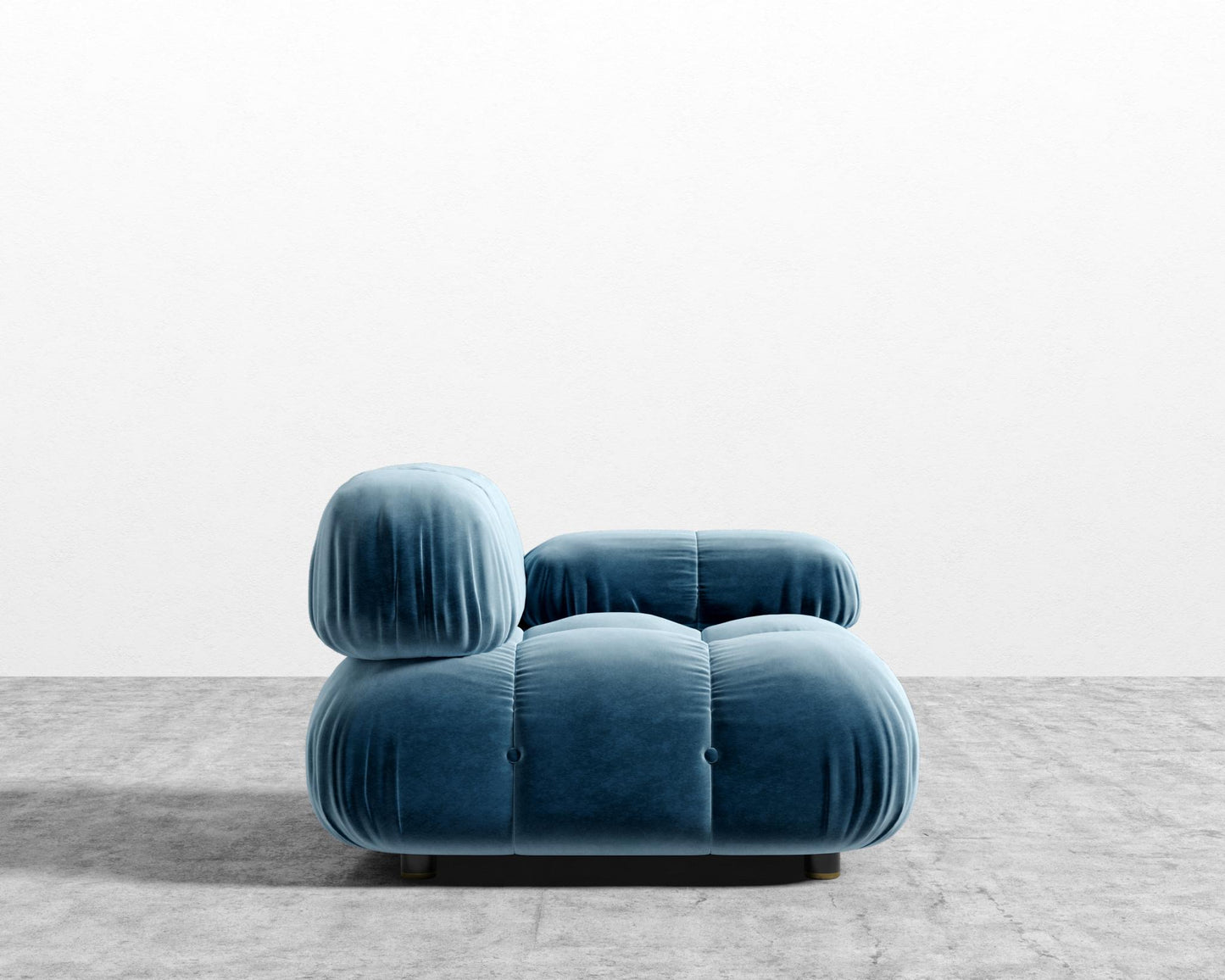 Belia Right Arm - Plush Velvet - Solstice