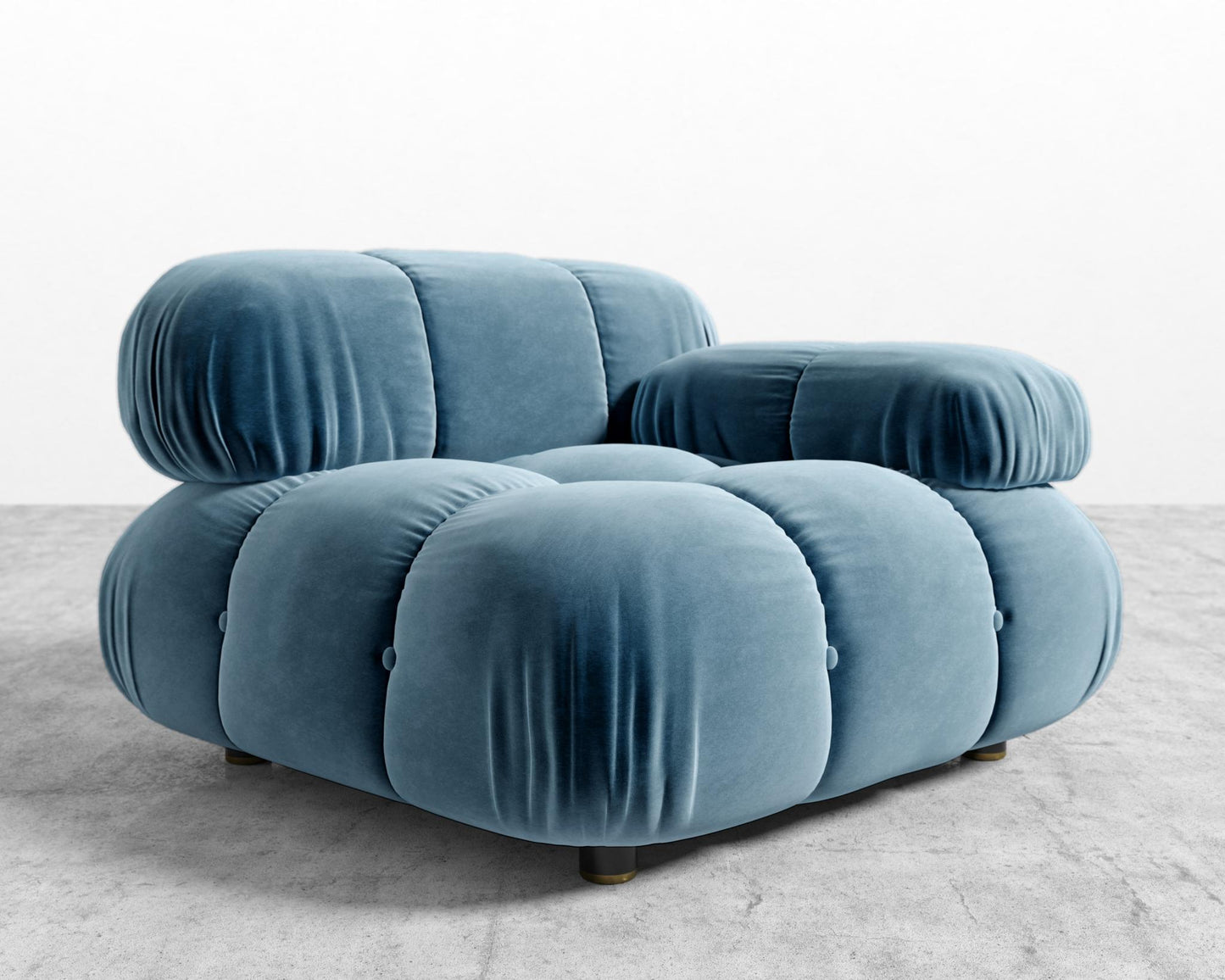 Belia Right Arm - Plush Velvet - Solstice