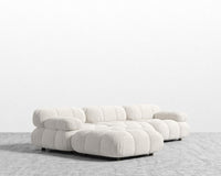 Belia Sectional Sofa - Chatou Bouclé - Pearl