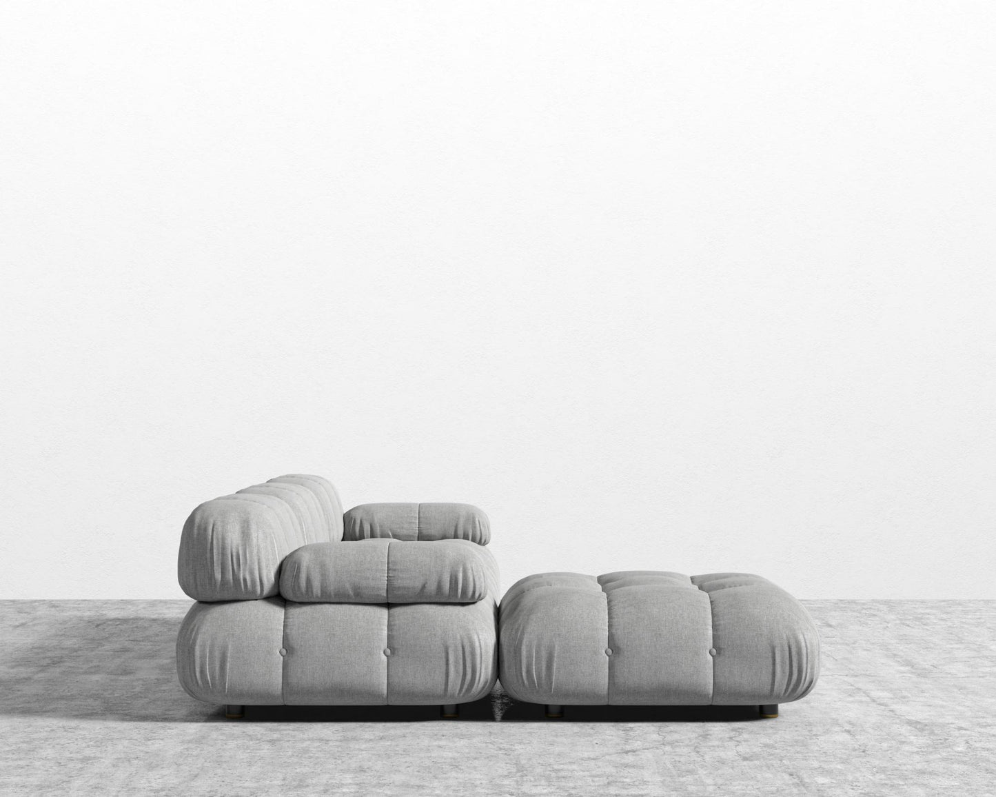 Belia Sectional Sofa - Modern Felt - Malmo