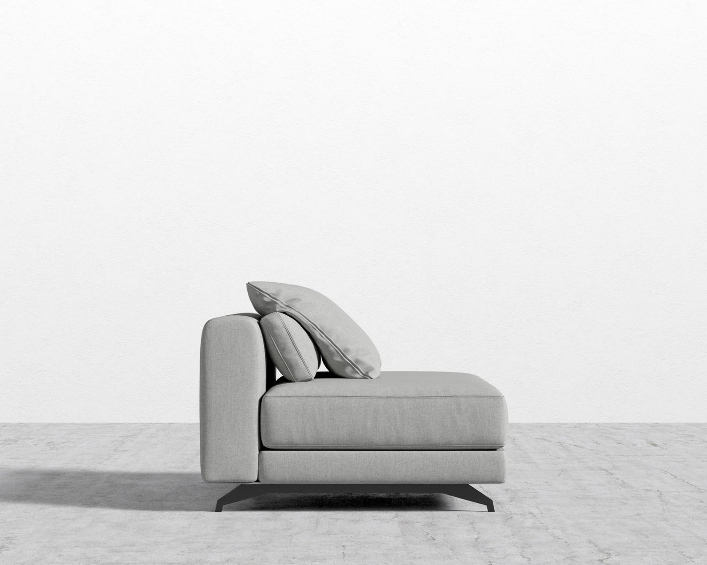 Berlin Armless - Black - Berlin, Modern Felt - Malmo