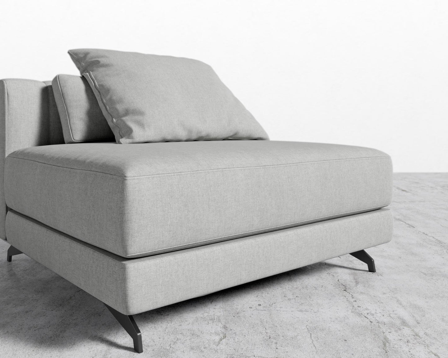 Berlin Armless - Black - Berlin, Modern Felt - Malmo