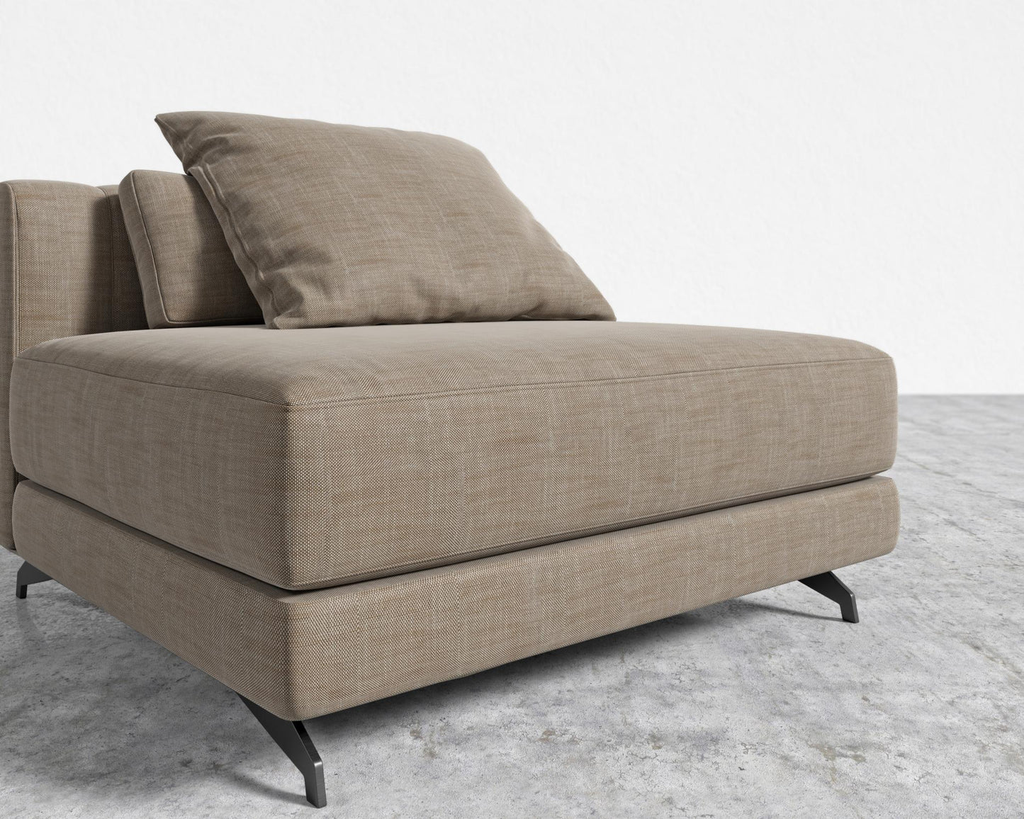 Berlin Armless - Black - Berlin, Performance Linen - Koge