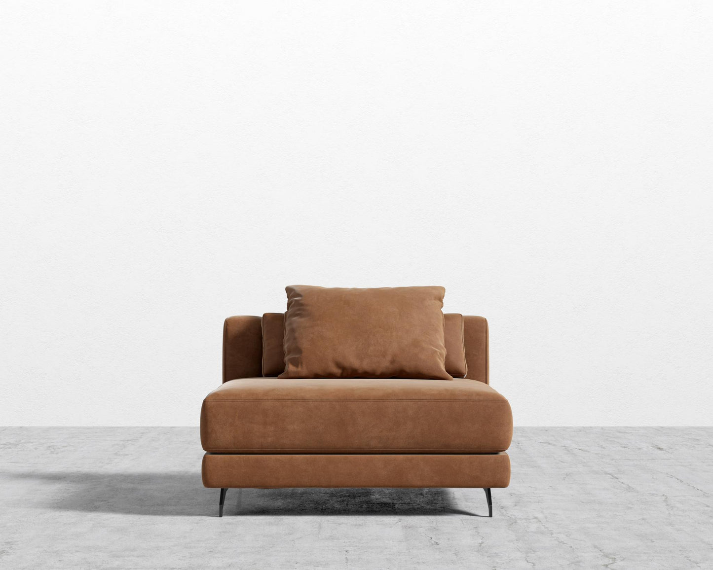 Berlin Armless - Black - Berlin, Venice Vegan Suede - Cider