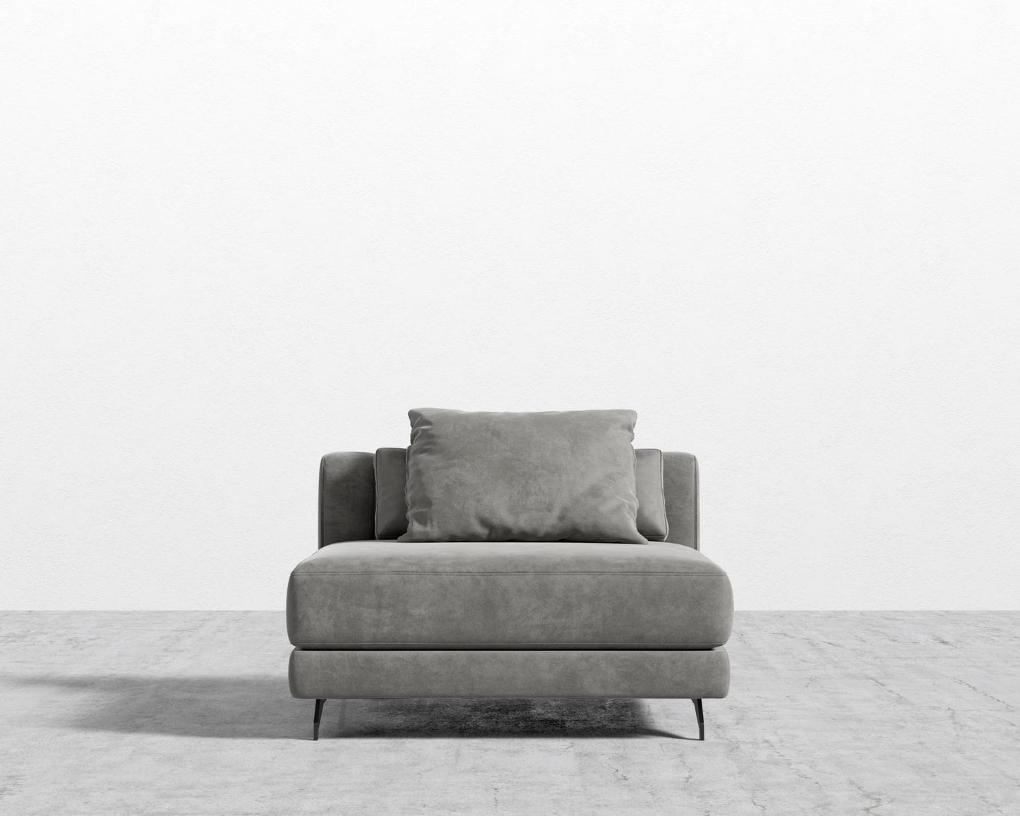 Berlin Armless - Black - Berlin, Venice Vegan Suede - Strato