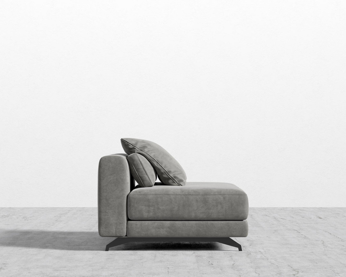 Berlin Armless - Black - Berlin, Venice Vegan Suede - Strato