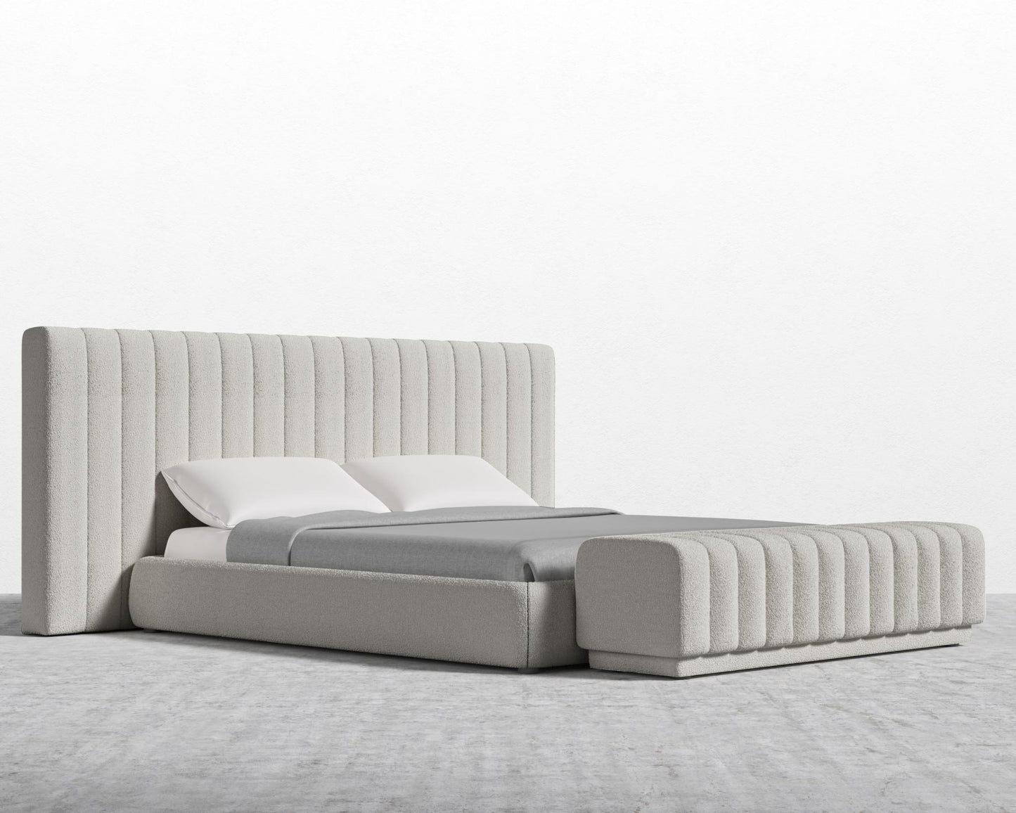 Berlin Headboard - Chatou Bouclé - Pearl