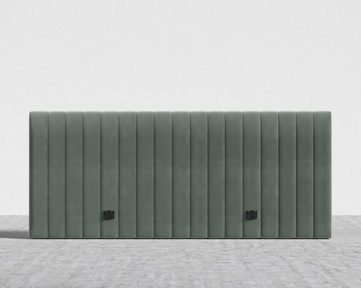 Berlin Headboard - Plush Velvet - Moonstone