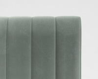 Berlin Headboard - Plush Velvet - Moonstone