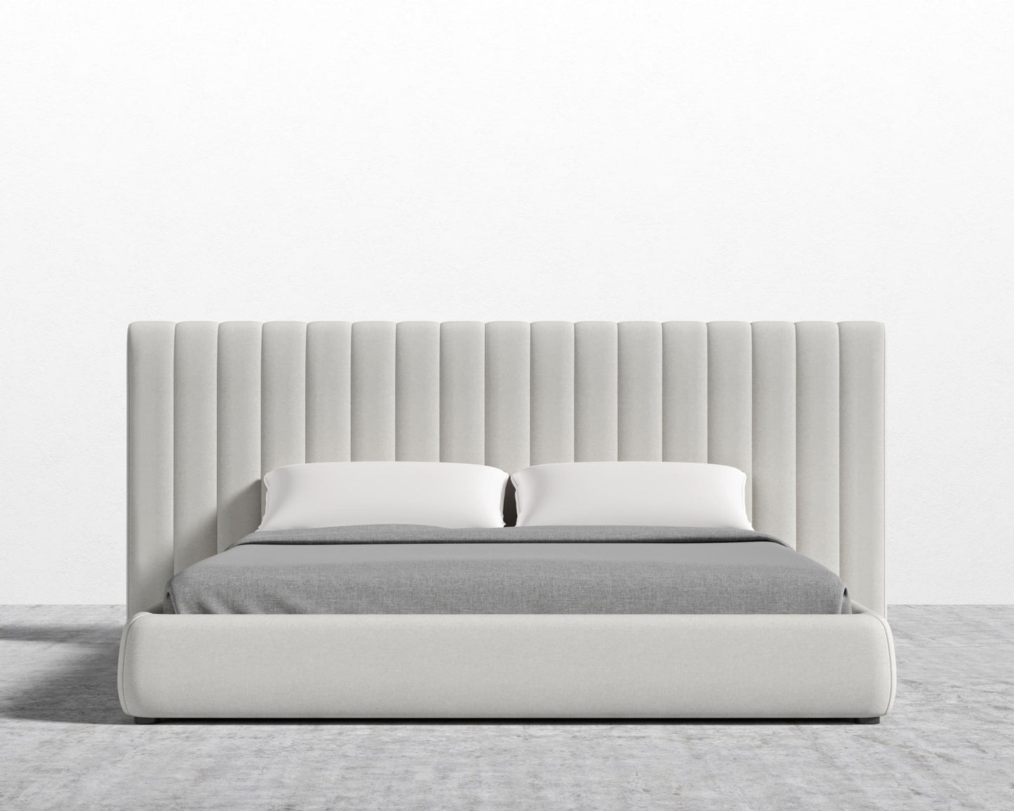 Berlin Bed - King, Modern Felt - Alesund