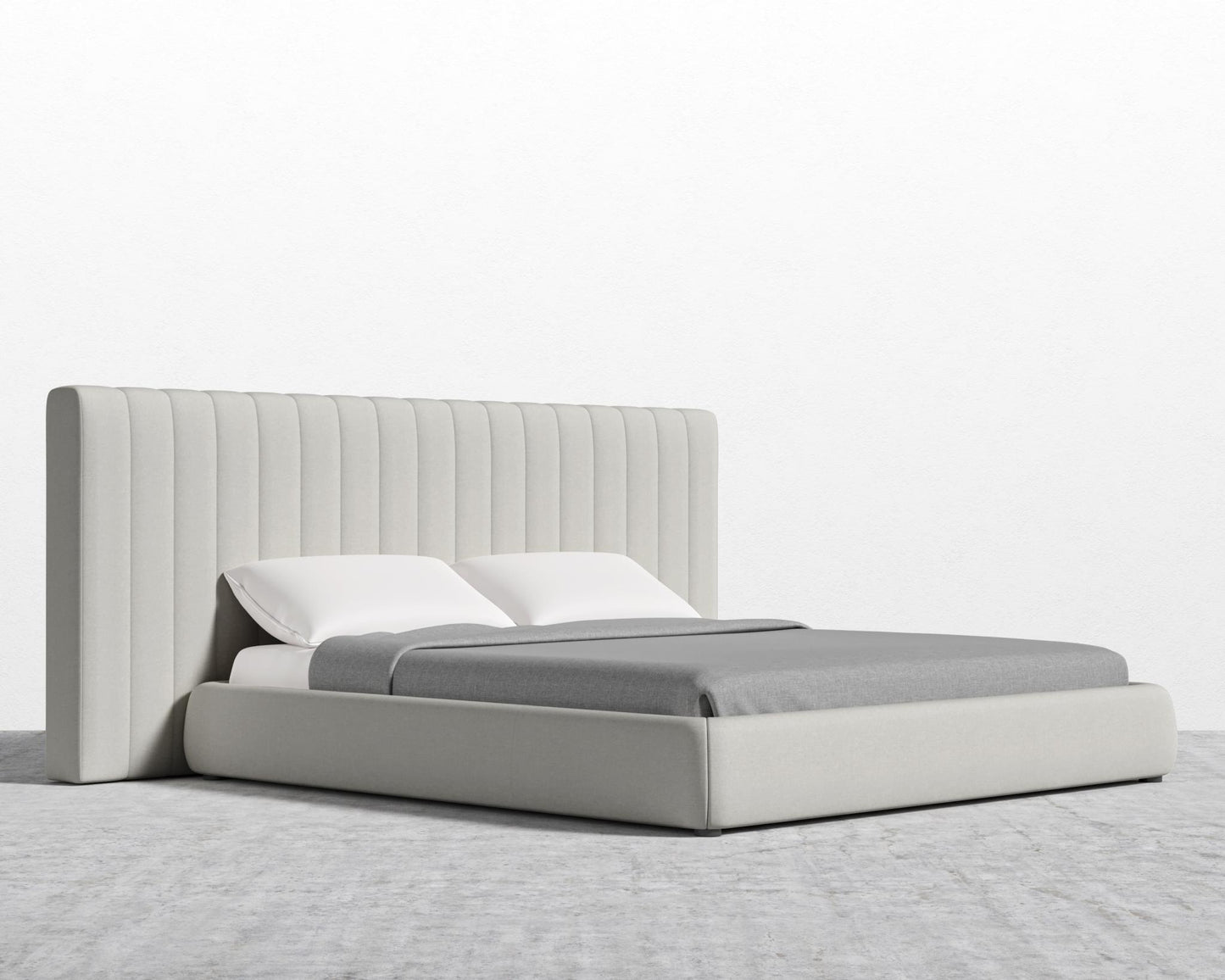 Berlin Bed - King, Modern Felt - Alesund