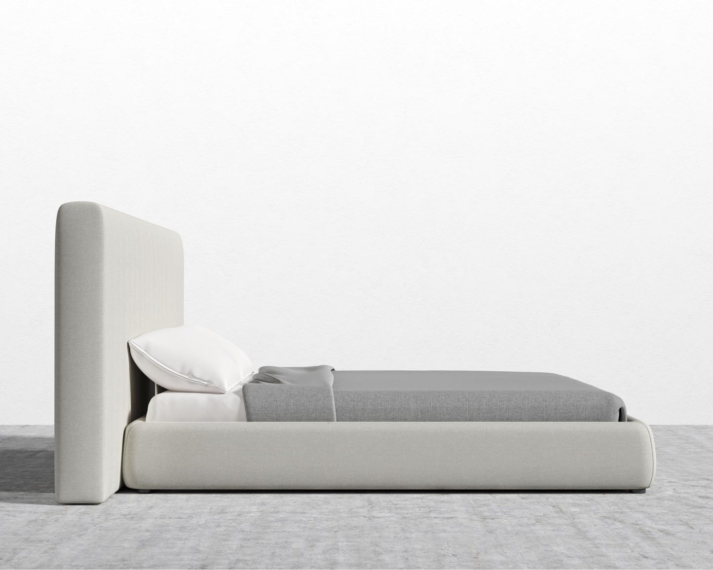 Berlin Bed - King, Modern Felt - Alesund