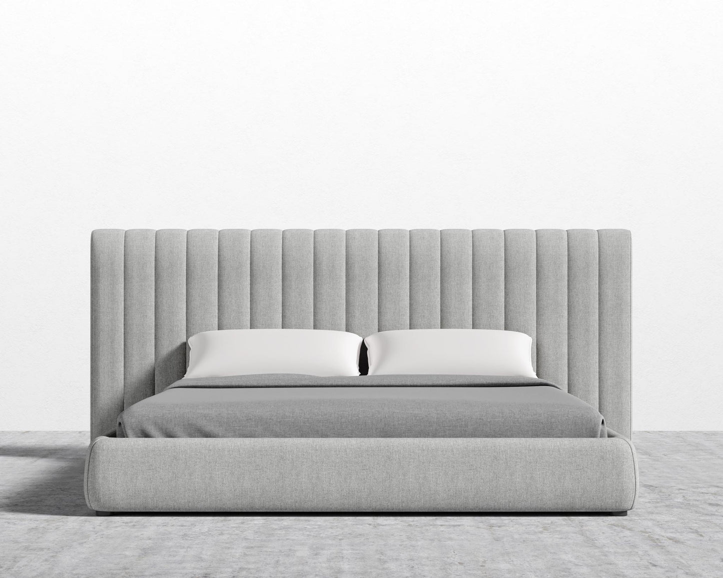 Berlin Bed - King, Modern Felt - Malmo