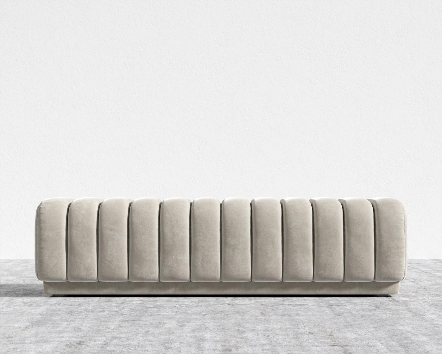 Berlin Bench - Venice Vegan Suede - Latte