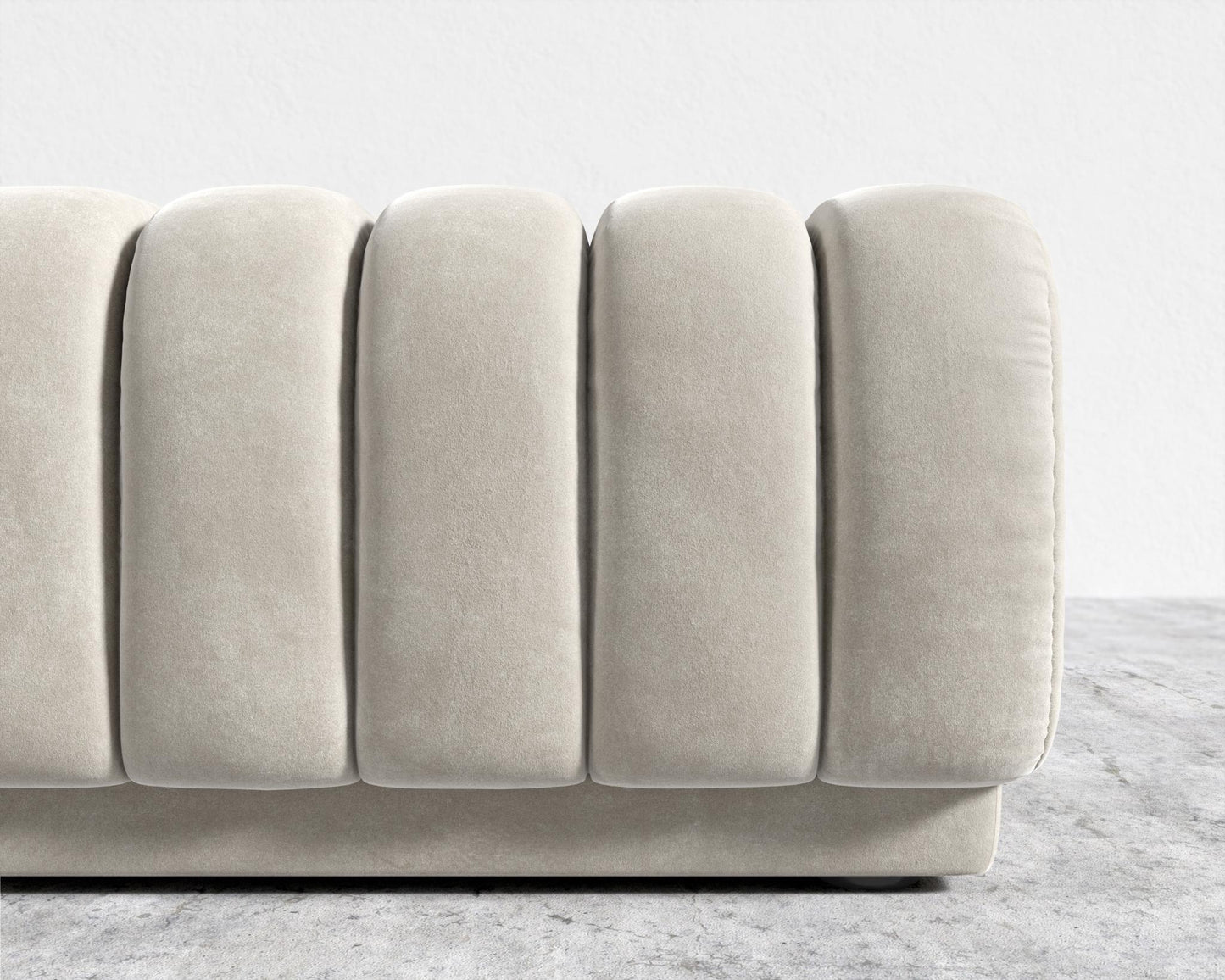 Berlin Bench - Venice Vegan Suede - Latte