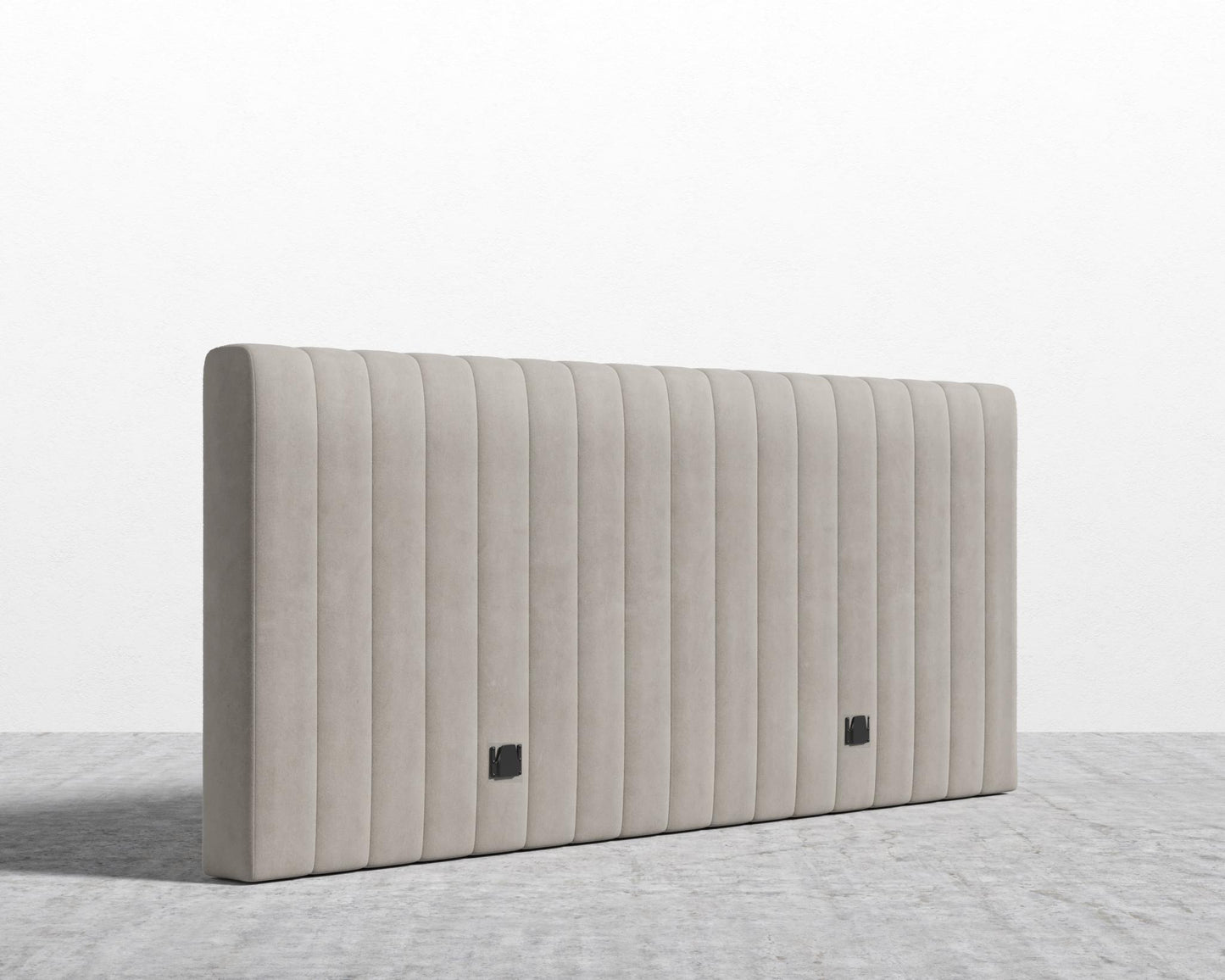 Berlin Headboard - Venice Vegan Suede - Latte