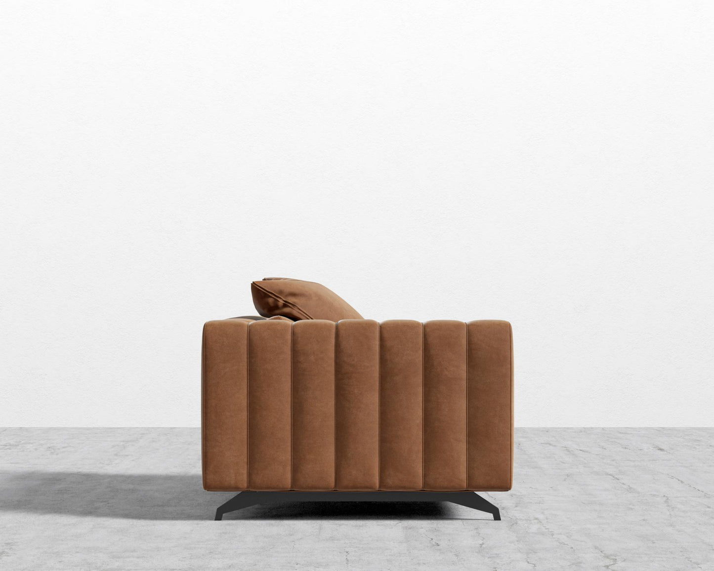 Berlin Left Arm - Black - Berlin, Venice Vegan Suede - Cider