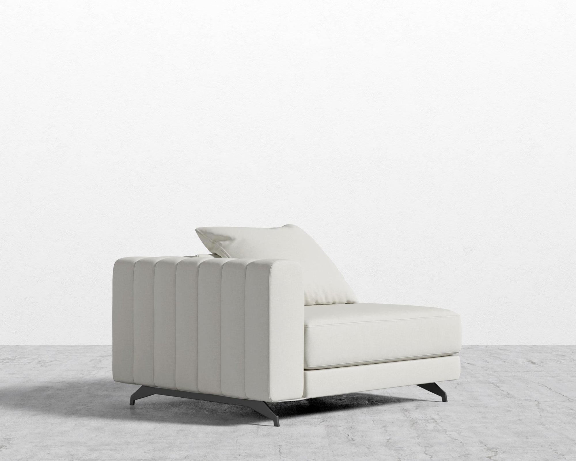 Berlin Left Arm - Black - Berlin, Modern Felt - Alesund