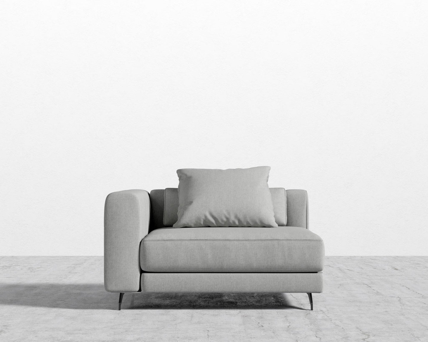 Berlin Left Arm - Black - Berlin, Modern Felt - Malmo