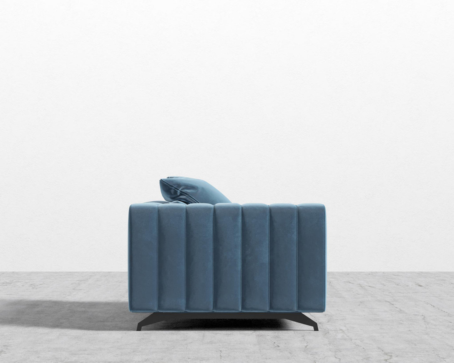 Berlin Left Arm - Black - Berlin, Plush Velvet - Solstice