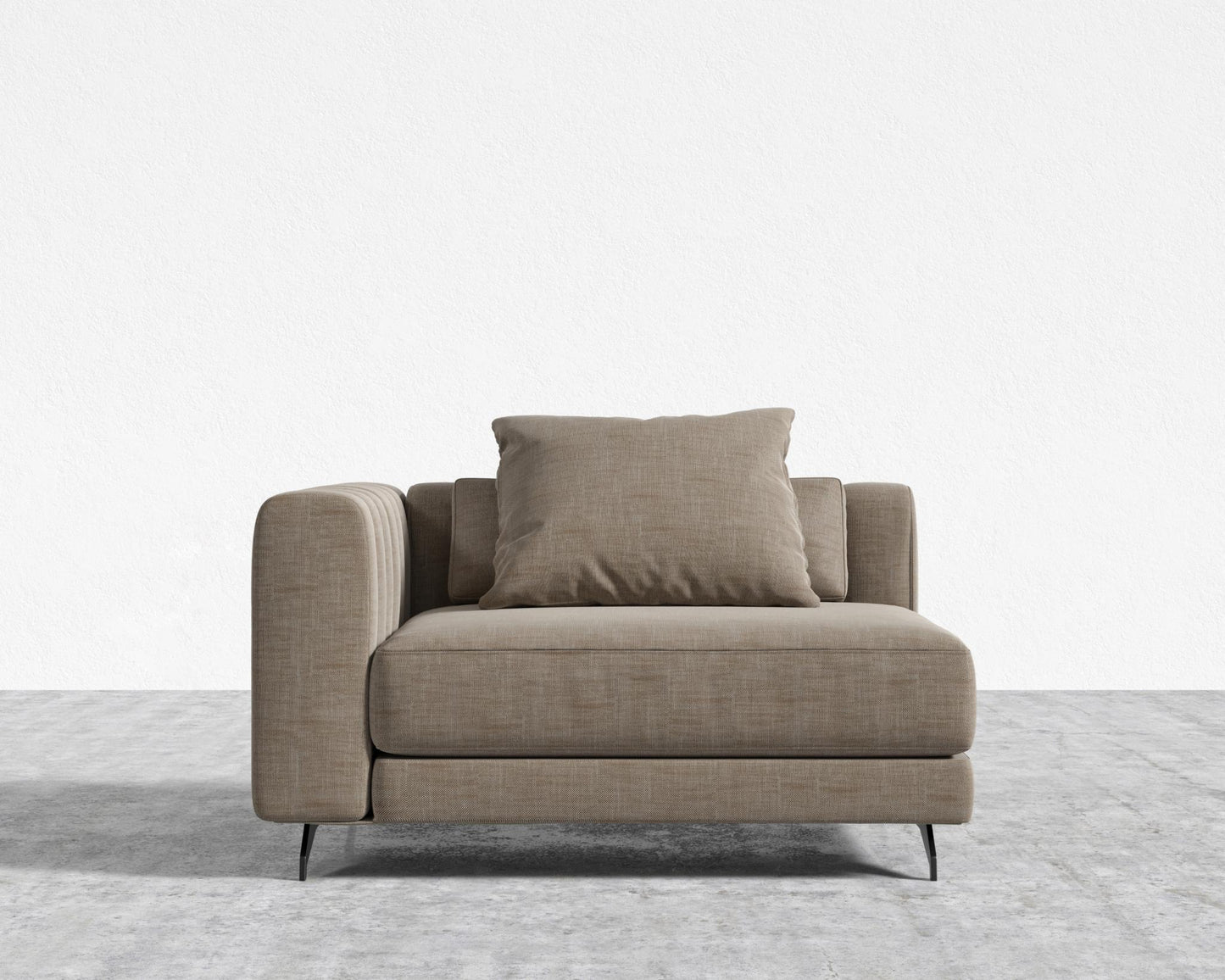 Berlin Left Arm - Black - Berlin, Performance Linen - Koge