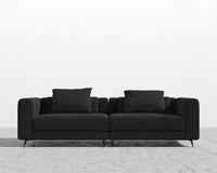 Berlin Sofa - Black - Berlin, Chatou Bouclé - Caviar