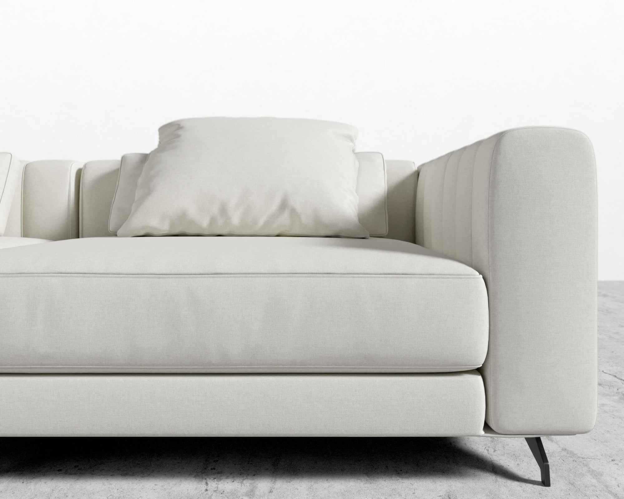 Berlin Sofa - Black - Berlin, Modern Felt - Alesund