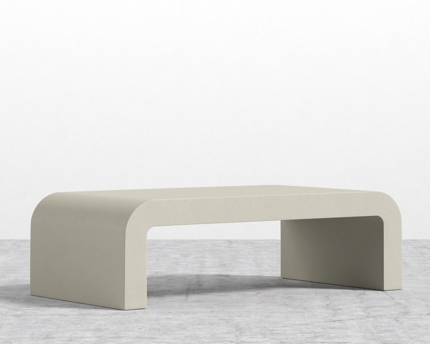 Cascadia Coffee Table - Alabaster Concrete