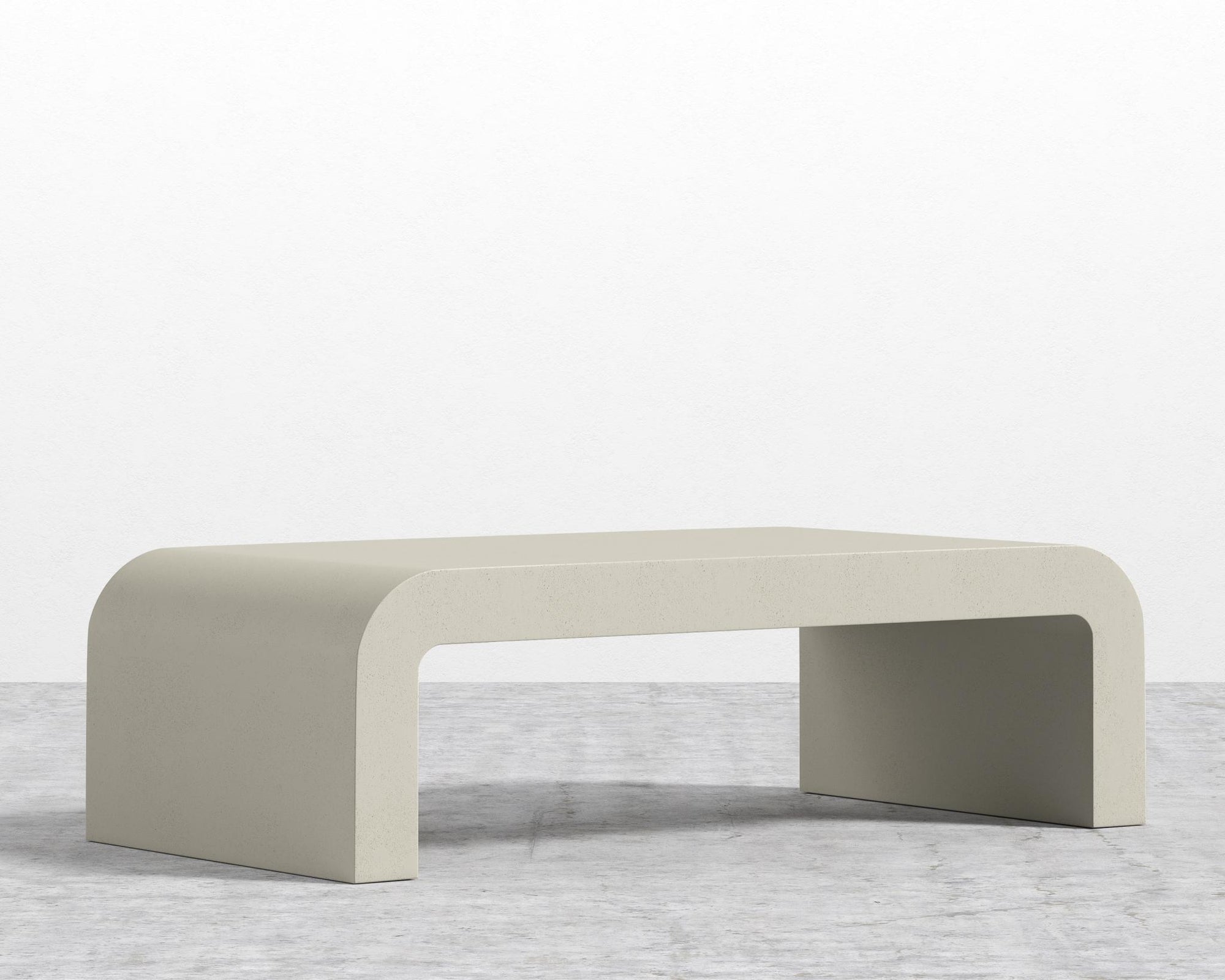 Cascadia Coffee Table - Alabaster Concrete