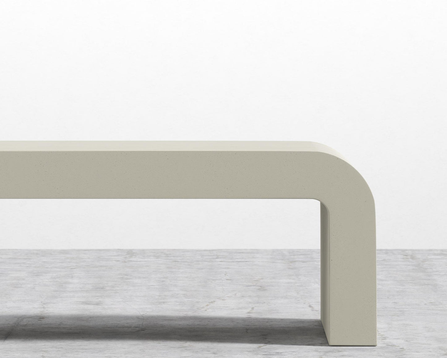 Cascadia Coffee Table - Alabaster Concrete