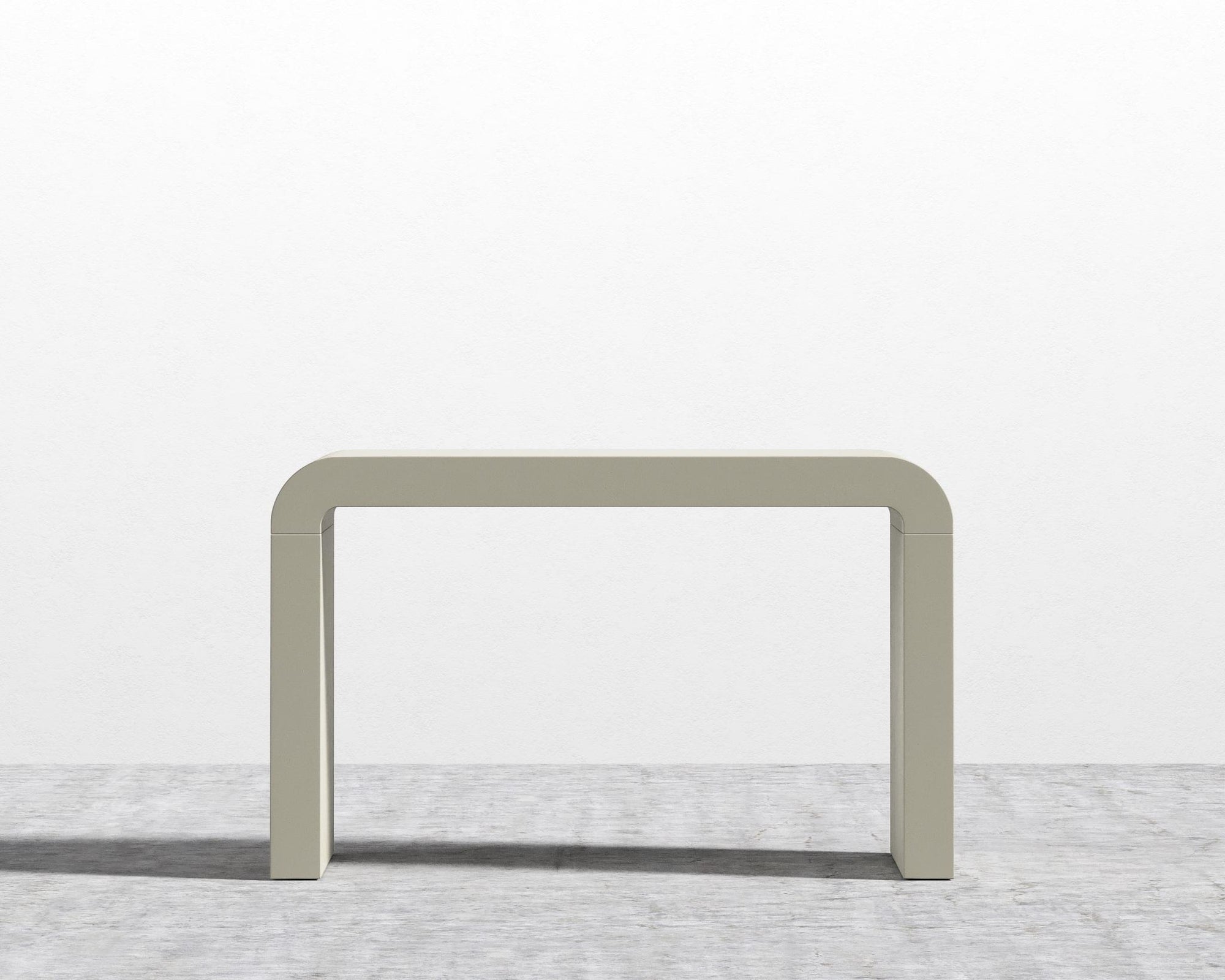 Cascadia Desk - Alabaster Concrete, 63" | 160cm